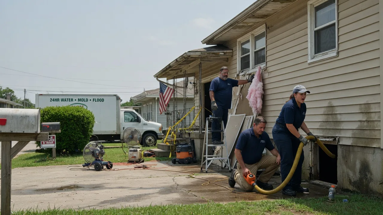 Water Damage Repair in Matthews, MO near me